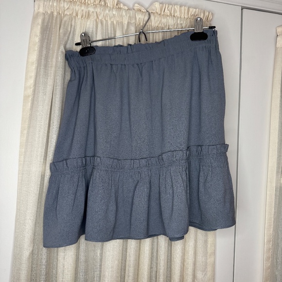 Aritzia Trixie Skirt Granite Blue Size M - Picture 8 of 8